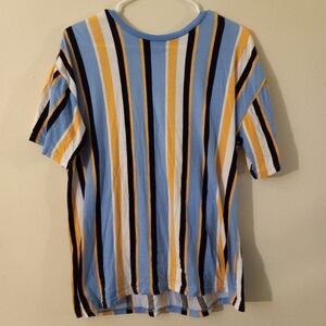 PacSun Stripe Blouse sz Small